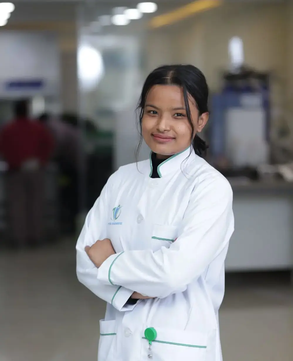 Pratiksha Shrestha, BSc MLT, ASCPi